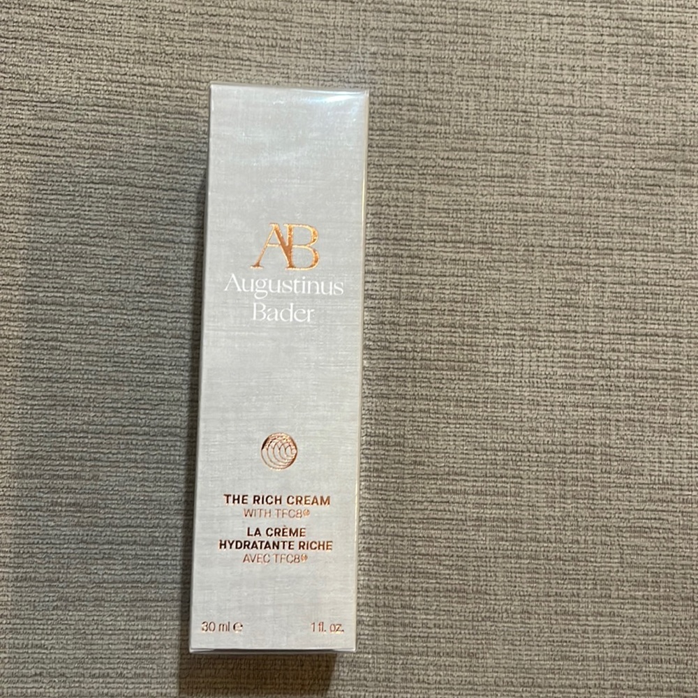 Skin care ! Augustinus Bader. The Rich cream.